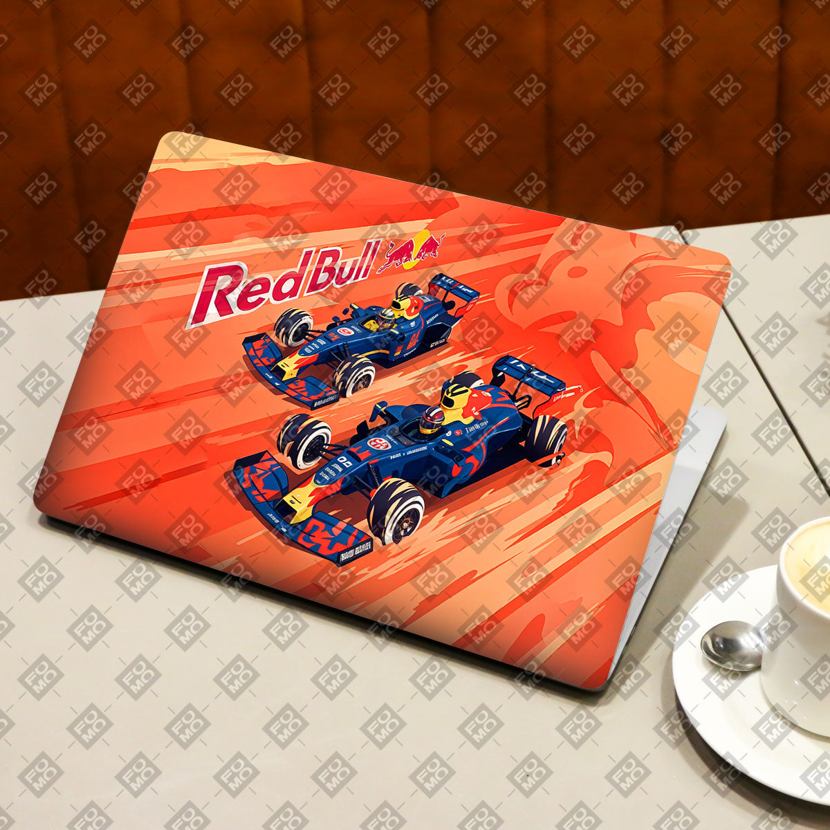 Red Bull Racing Velocity Cars & Bikes Laptop Skin