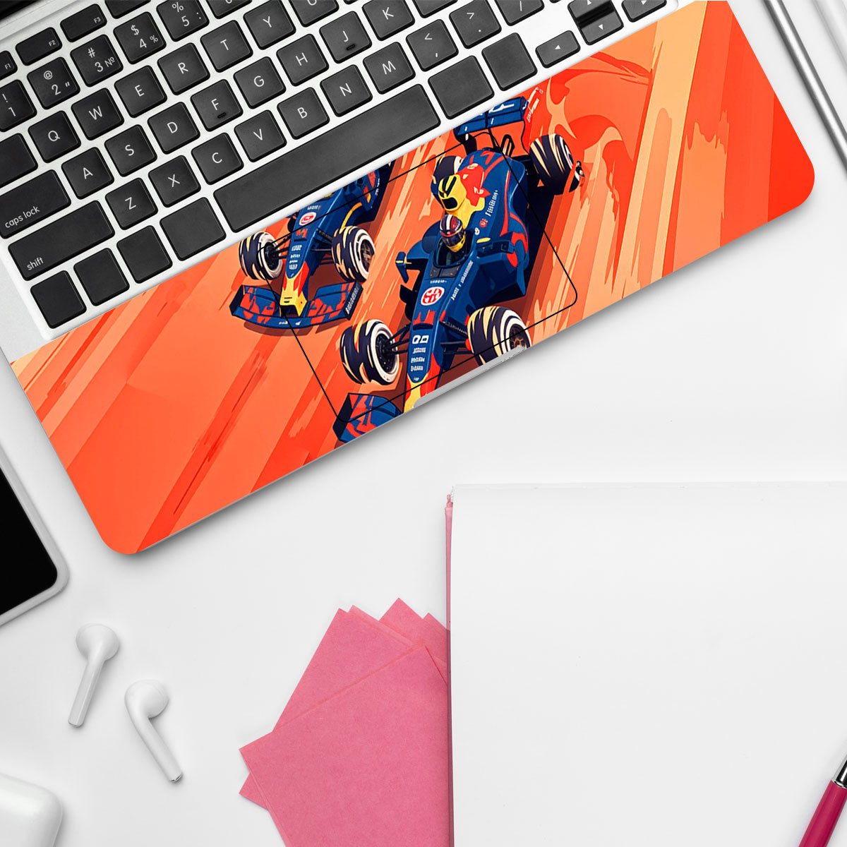 Red Bull Racing Velocity Cars & Bikes Laptop Skin