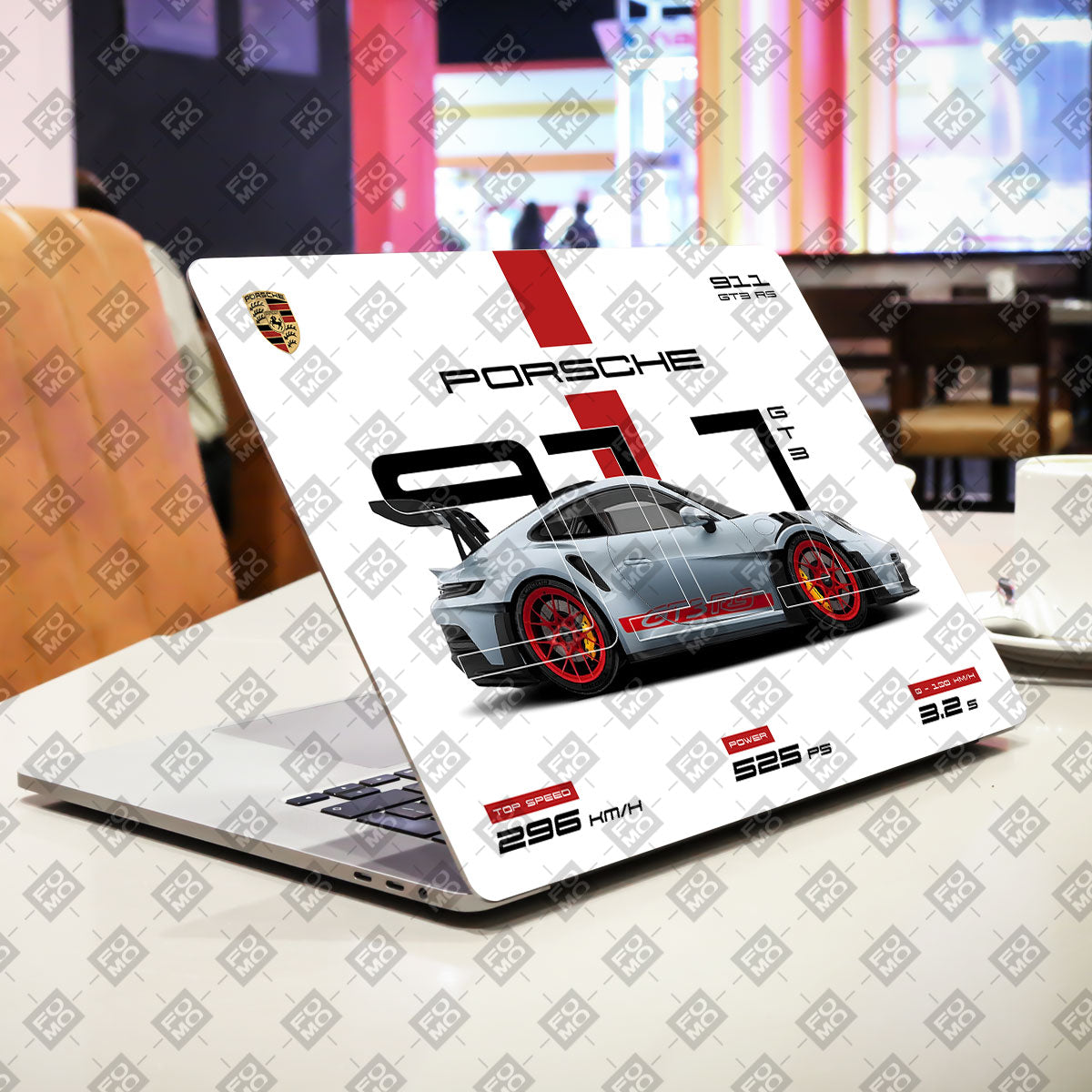 Porsche 911 GT3 RS Cars & Bikes Laptop Skin