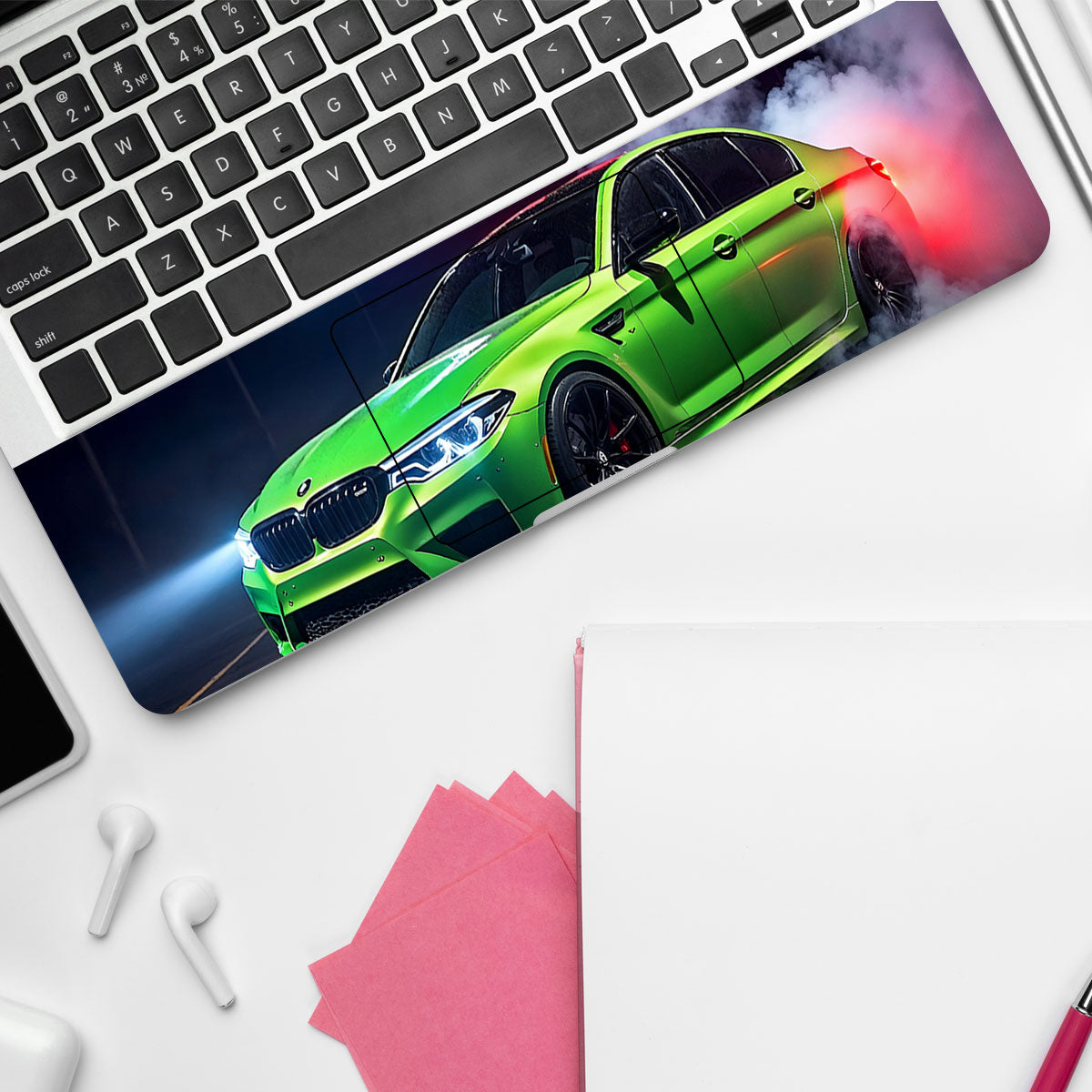 BMW M5 Neon Cars & Bikes Laptop Skin