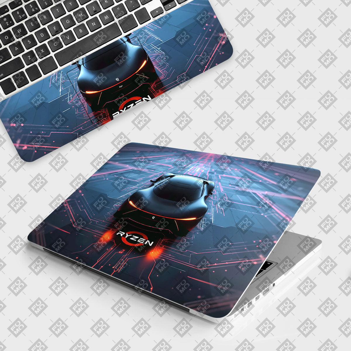 Ryzen Circuit Hypercar Cars & Bikes Laptop Skin