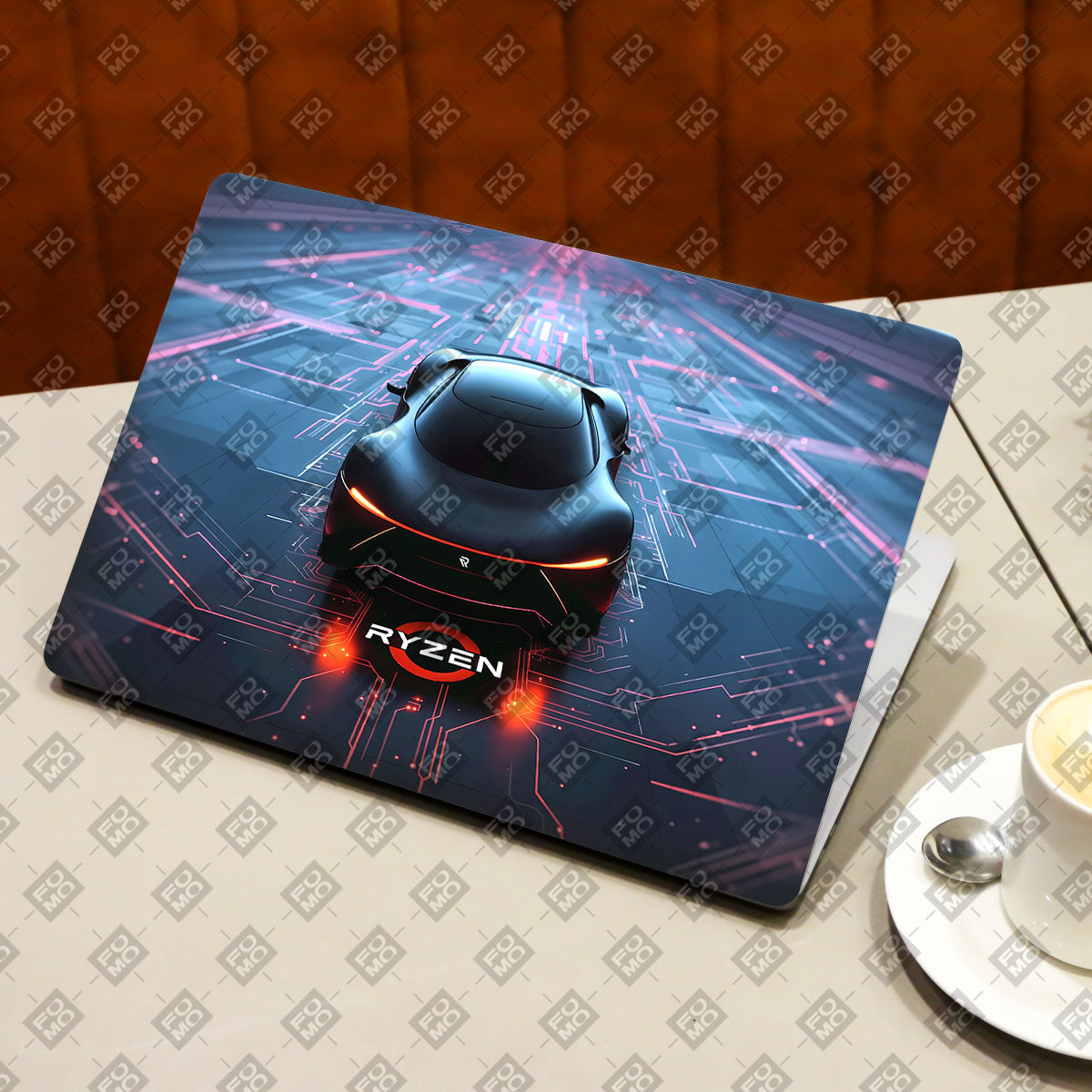 Ryzen Circuit Hypercar Cars & Bikes Laptop Skin