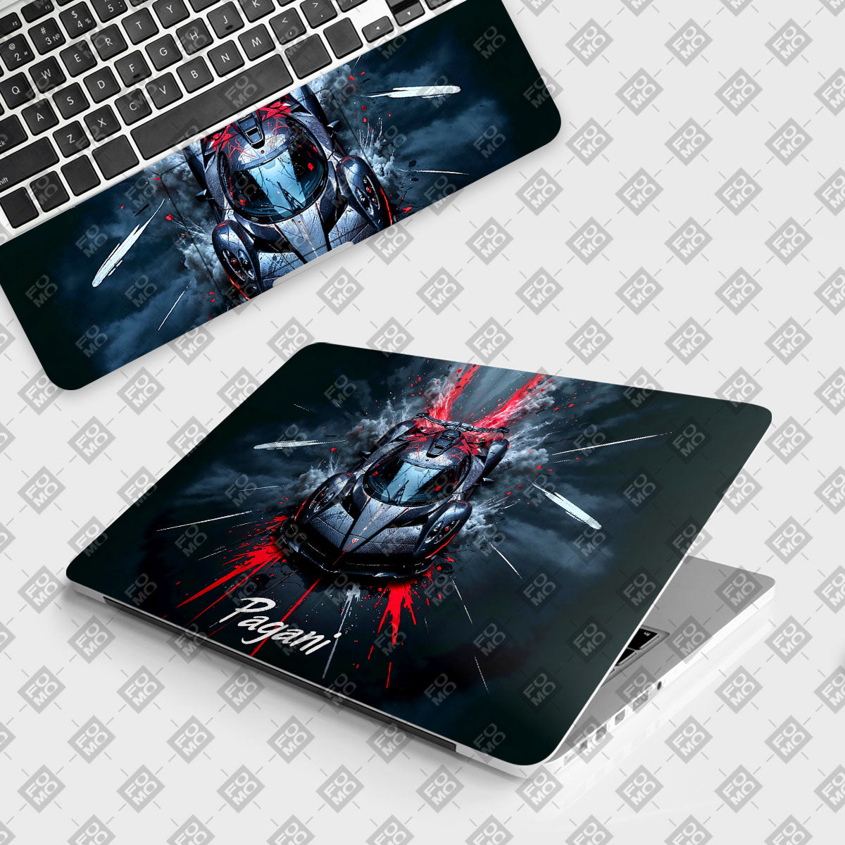 Pagani Midnight Impact Cars & Bikes Laptop Skin