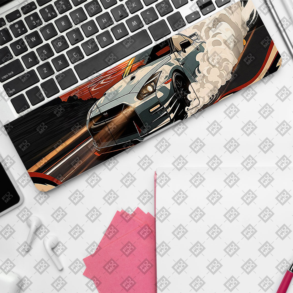 Samurai Rising Sun GTR Cars & Bikes Laptop Skin