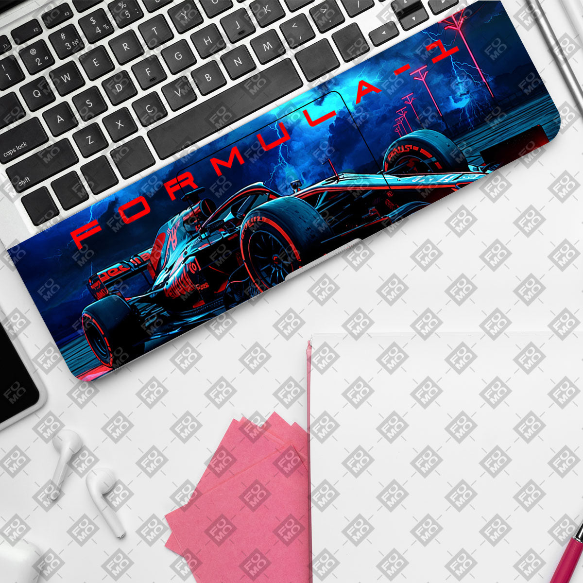 Futuristic Formula 1 Cars & Bikes Laptop Skin