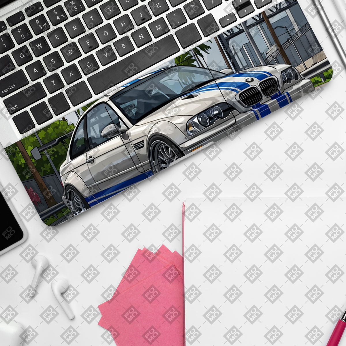 Street Icon BMW E46 Drift Legend Cars & Bikes Laptop Skin