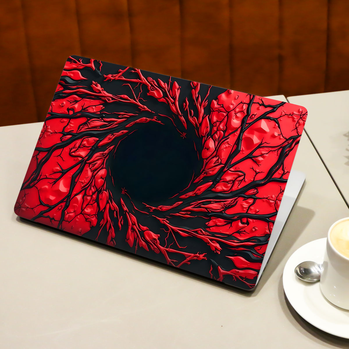Spiderman Web Red Comics Laptop Skin