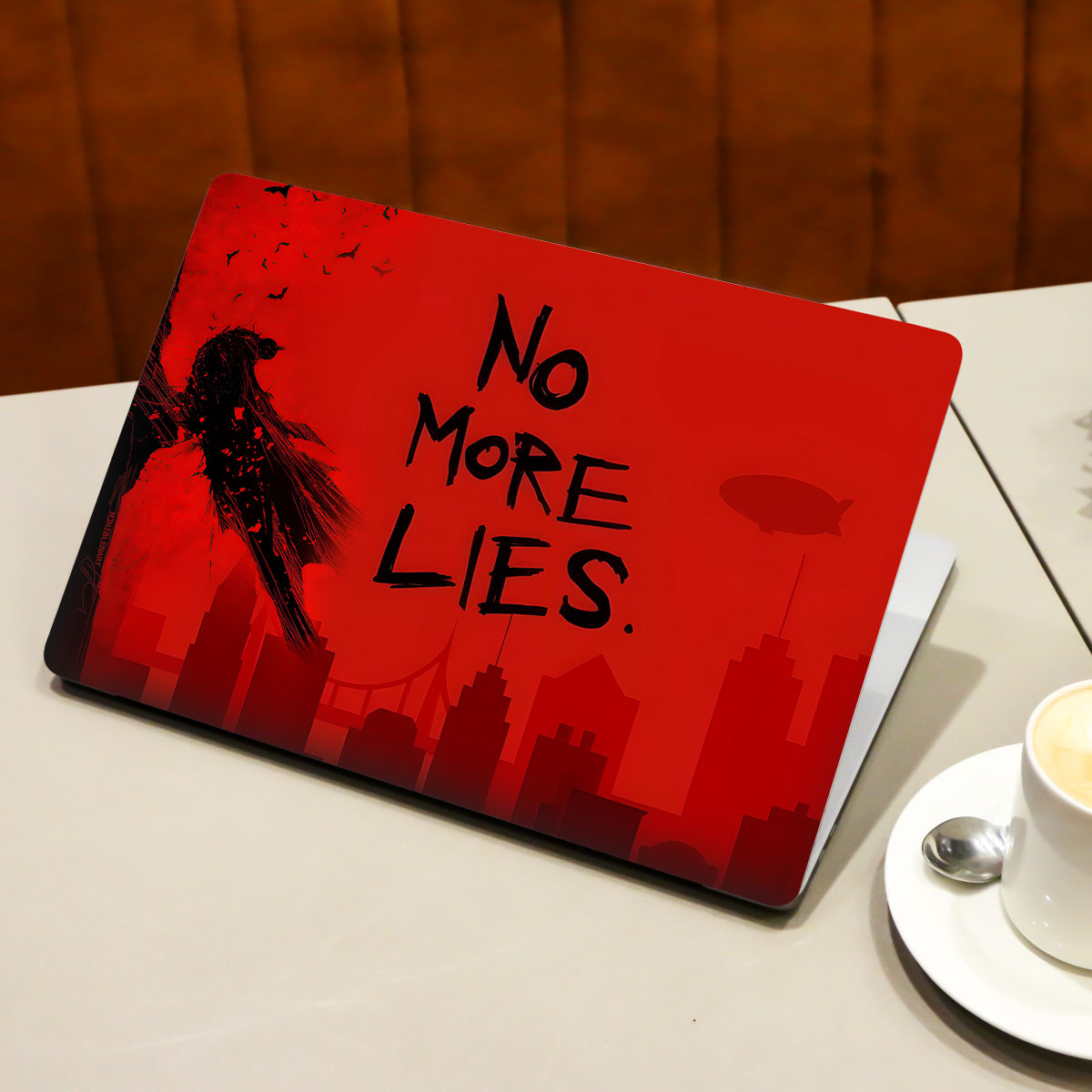 Batman No More Lies Comics Laptop Skin