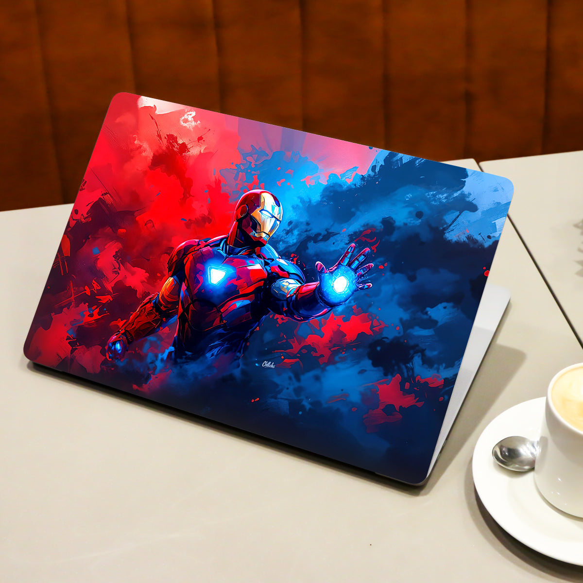 Iron Man Arc Reactor Power Comics Laptop Skin