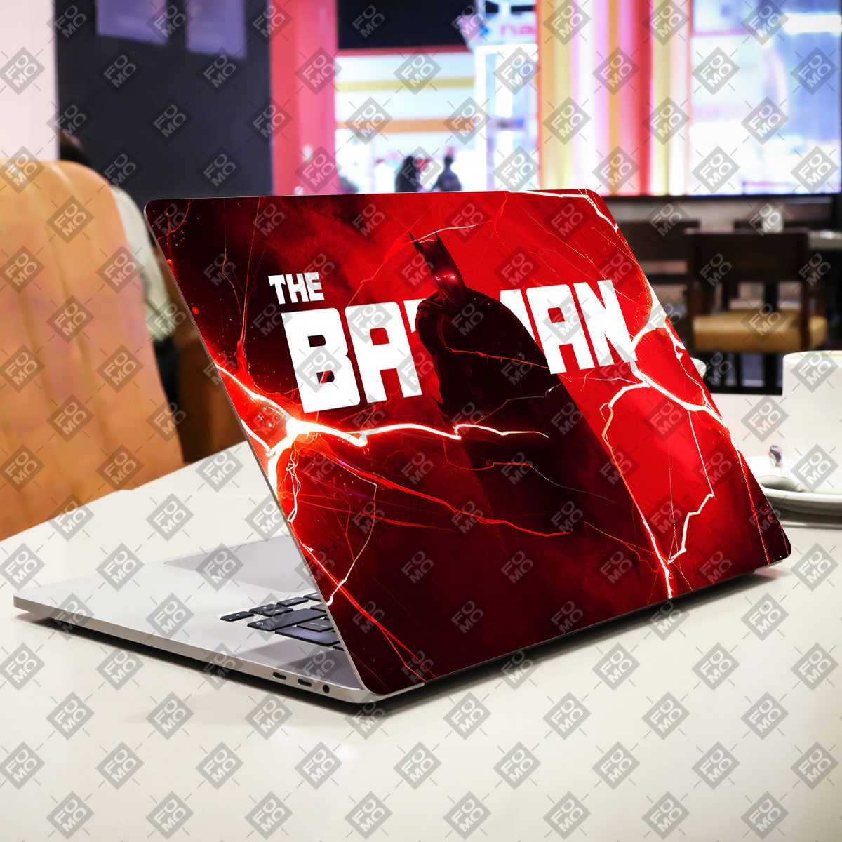 Crimson Vengeance Batman Comic Laptop Skin