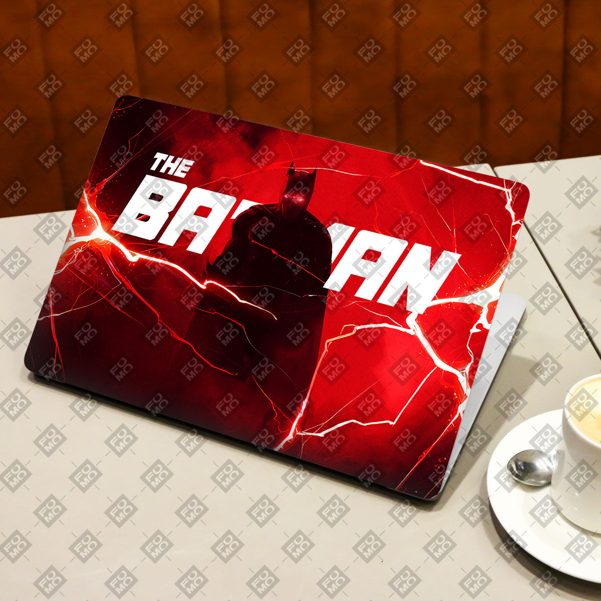 Crimson Vengeance Batman Comic Laptop Skin