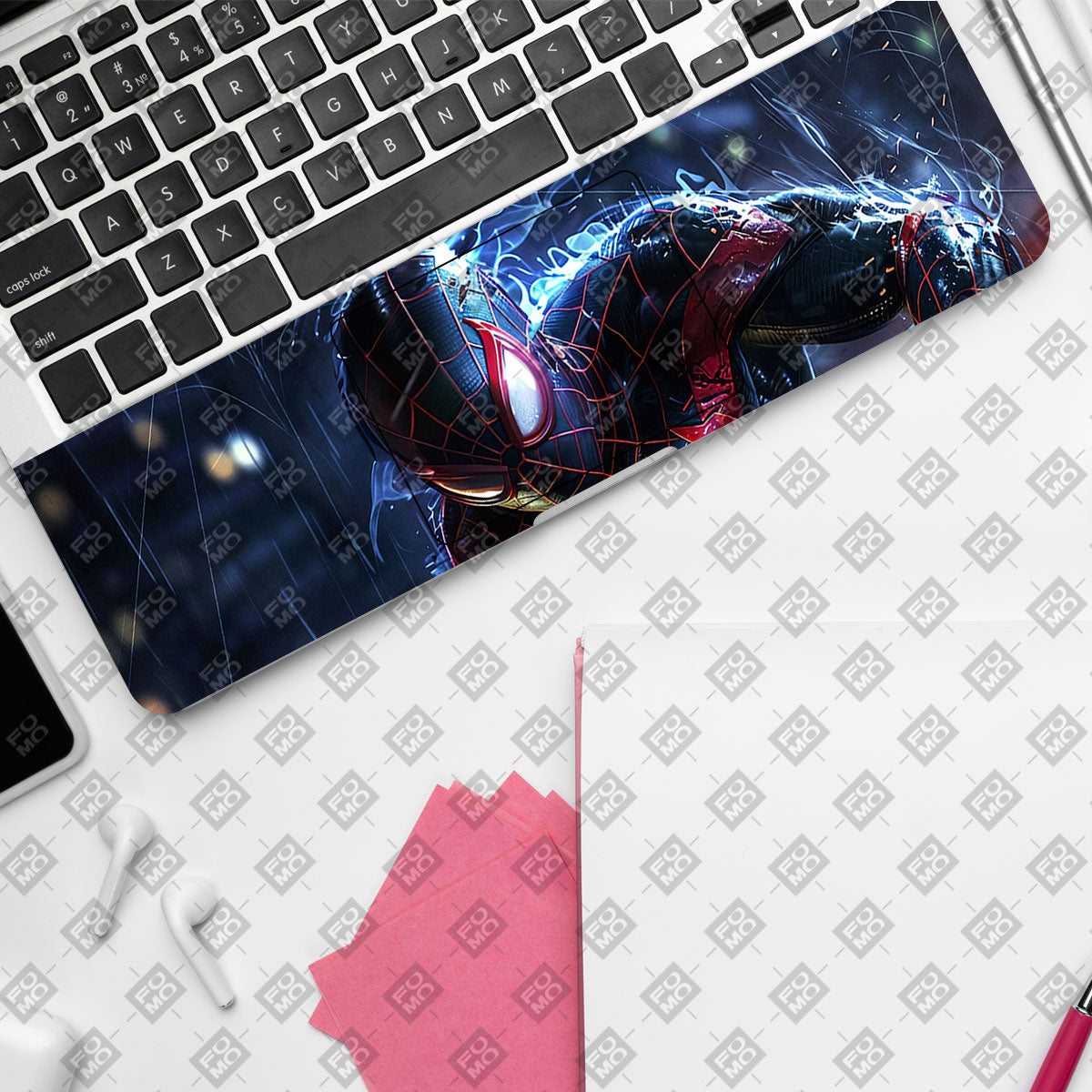 Miles Morales Shockwave Comic Laptop Skin