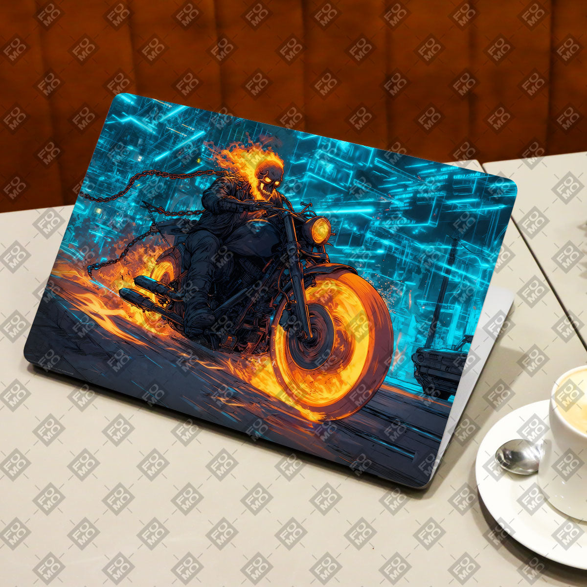 Hellfire Rider Movies Laptop Skin