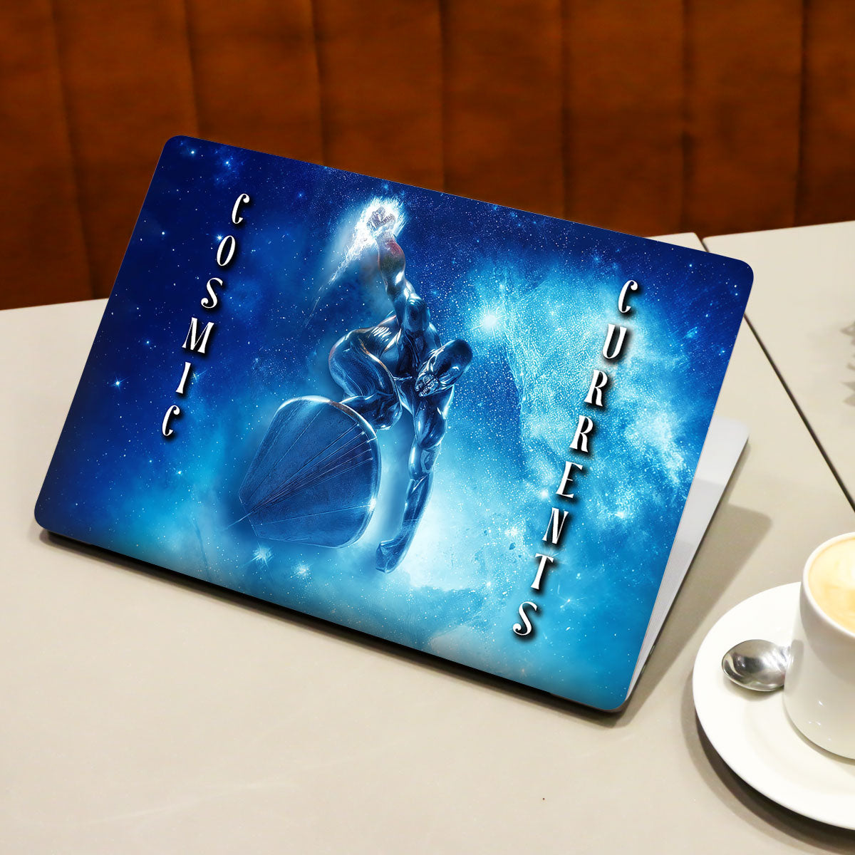 Cosmic Currents Laptop Skins