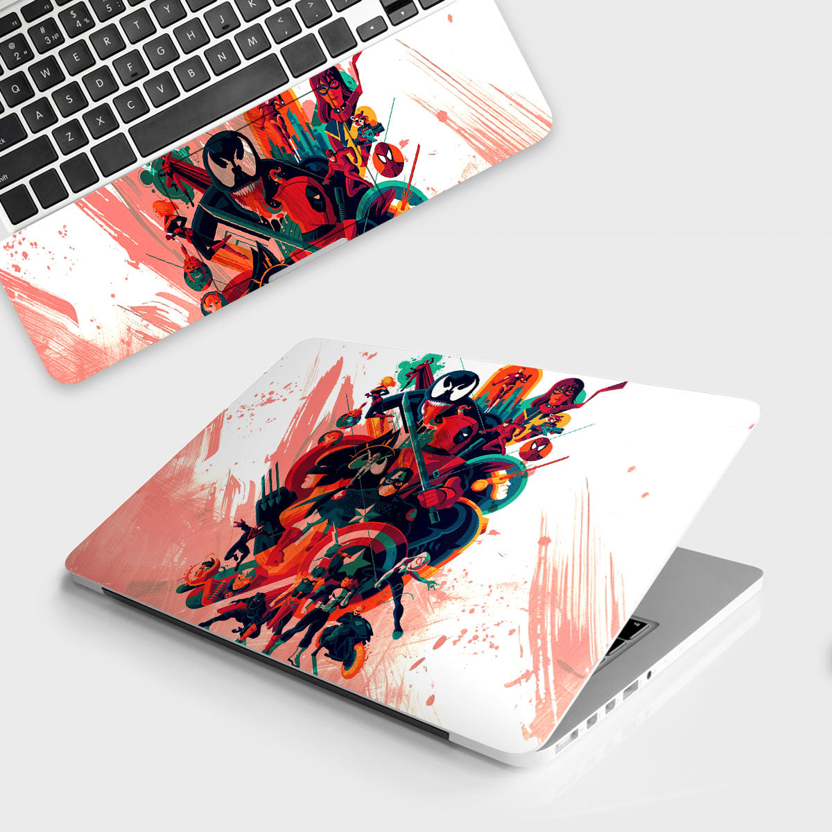 Marvel Team Ensemble Comics Laptop Skins