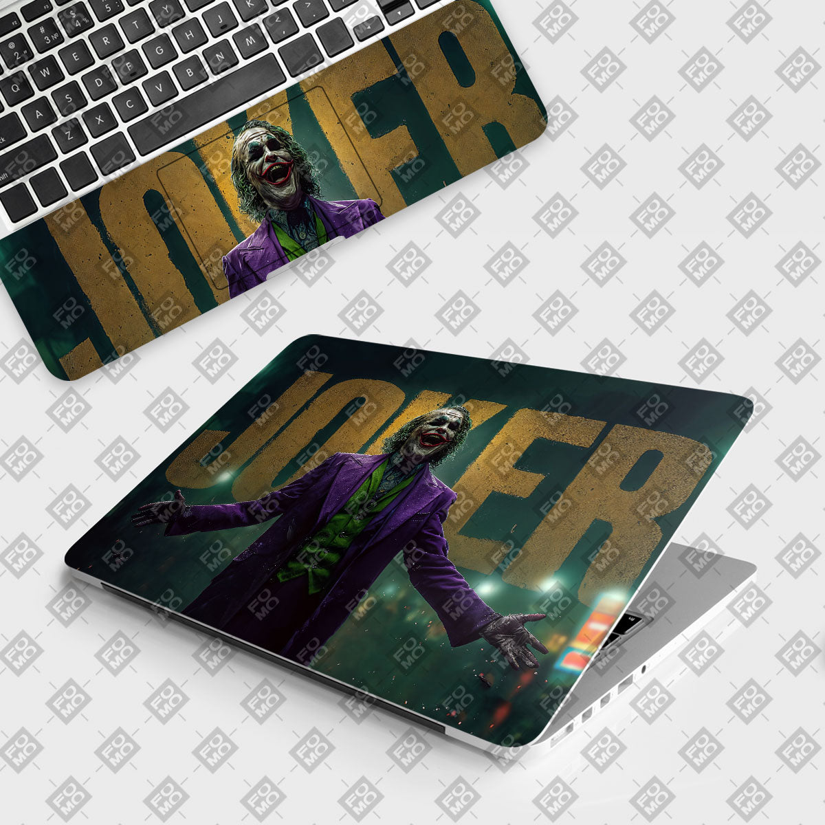 The Joker Chaos Comic Laptop Skin