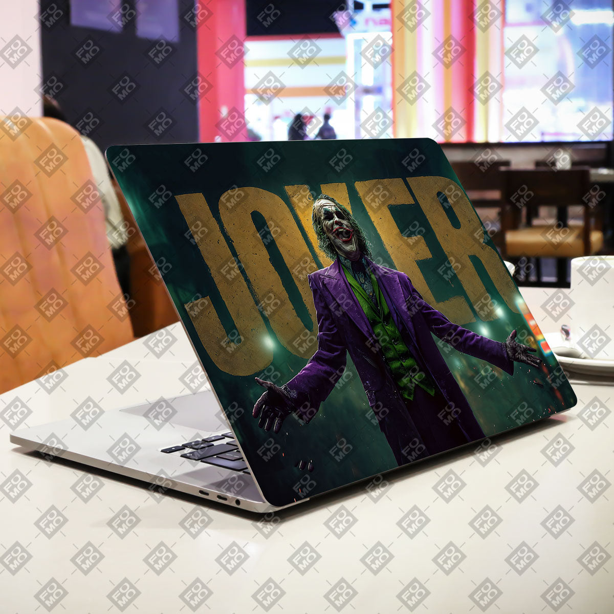 The Joker Chaos Comic Laptop Skin