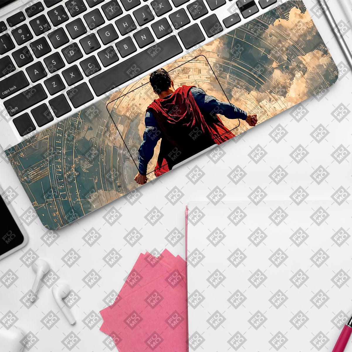 Superman Ascends Comic Laptop Skin