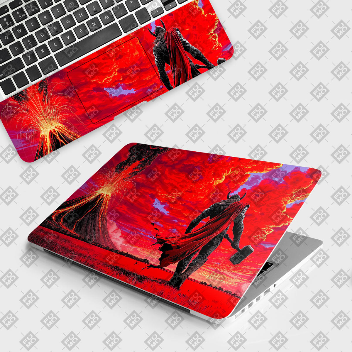 Thor’s Wrath Comic Laptop Skin