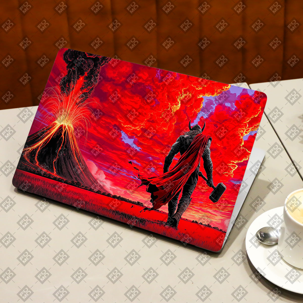 Thor’s Wrath Comic Laptop Skin