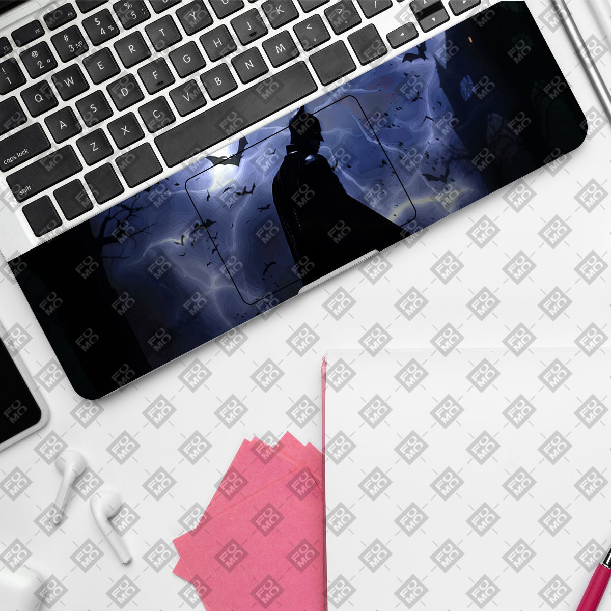 Shadowed Knight Comic Laptop Skin