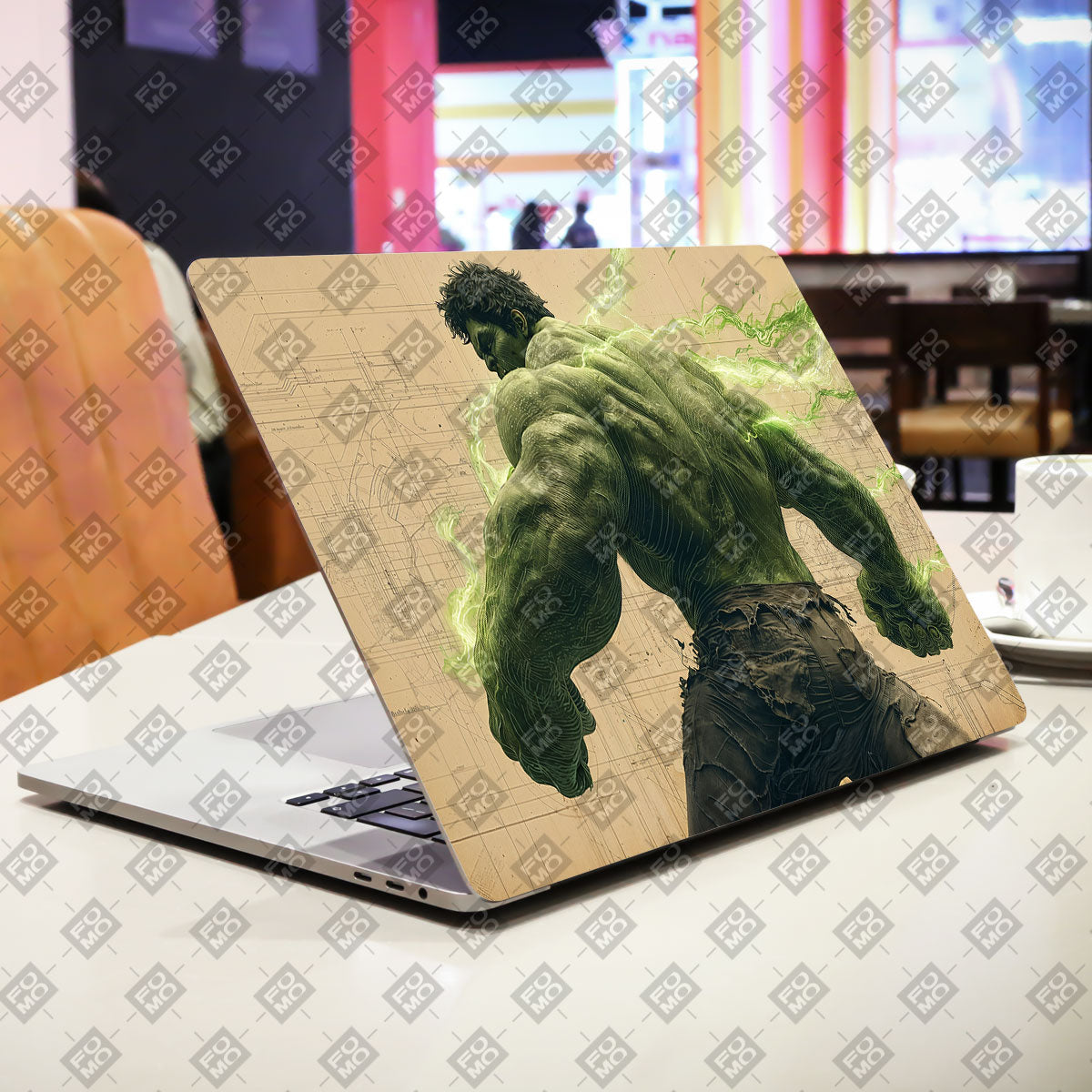 Hulk Unleashed Comic Laptop Skin