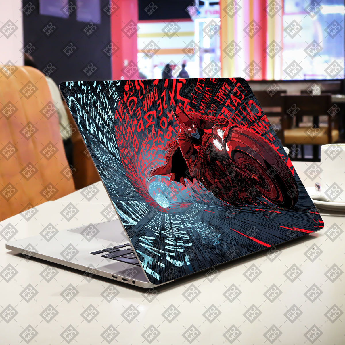 Dark Knight Overdrive Comic Laptop Skin