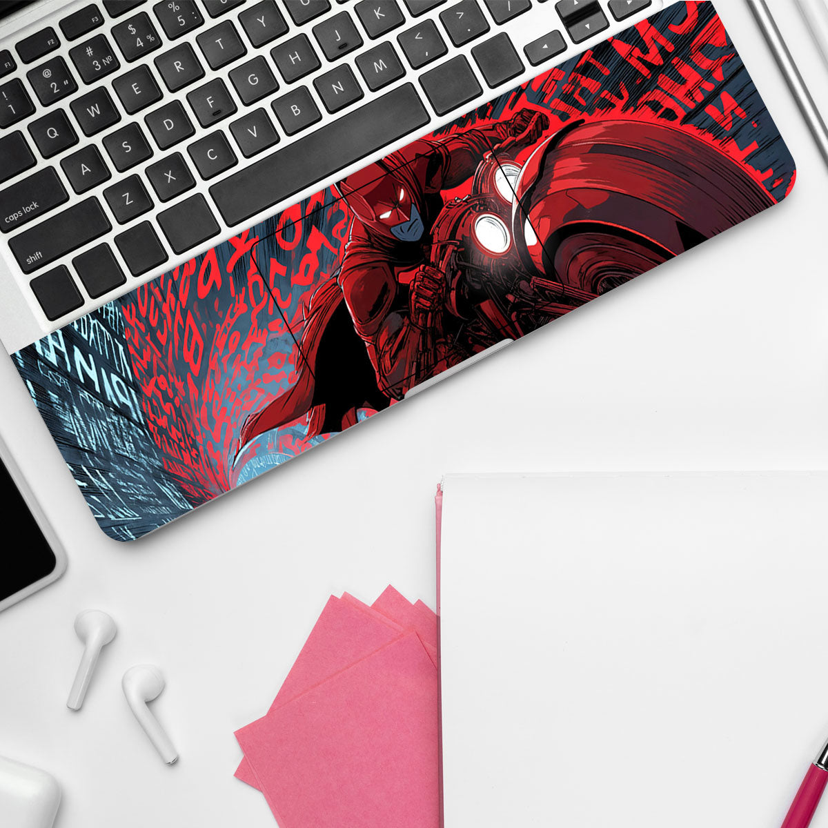 Dark Knight Overdrive Comic Laptop Skin