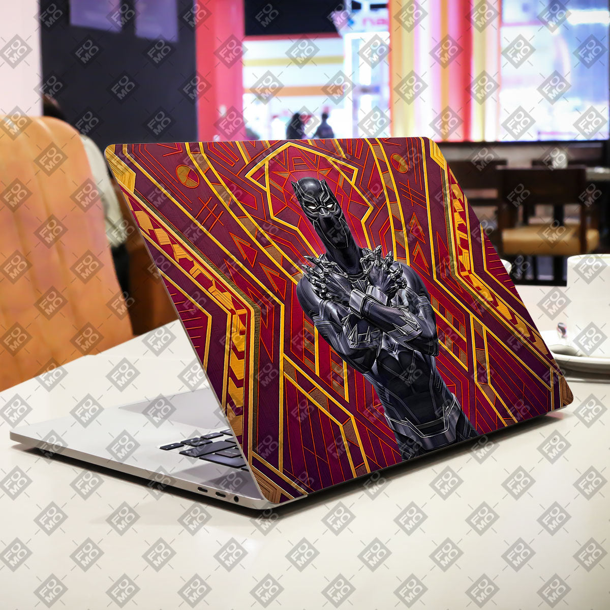 Wakanda Royal Power Comic Laptop Skin
