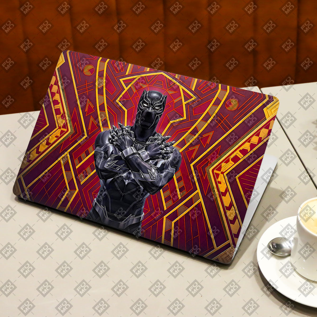 Wakanda Royal Power Comic Laptop Skin