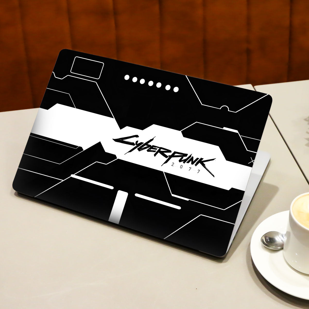Cyberpunk Dark Mode Laptop Skin