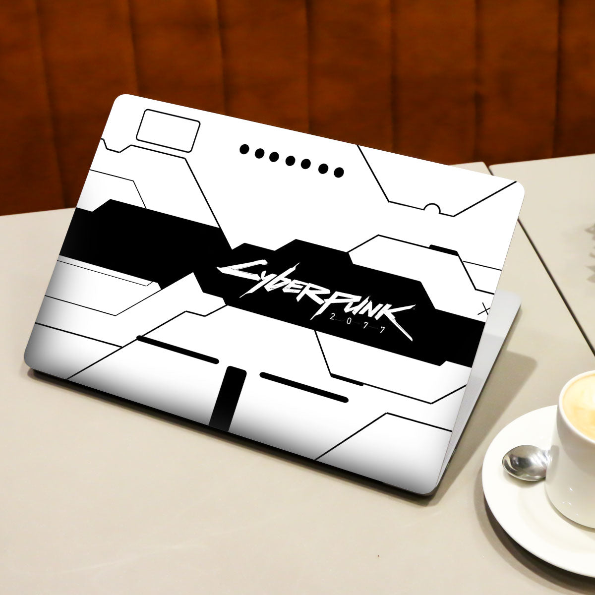 Cyberpunk Light Mode Laptop Skin