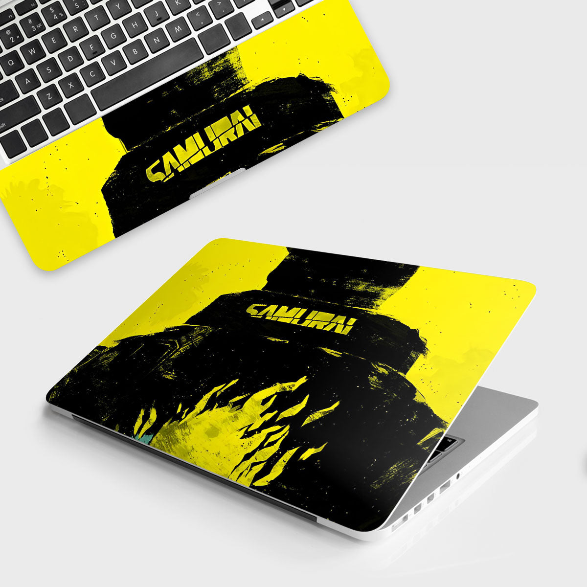 Backlit SAMURAI jacket Laptop Skin
