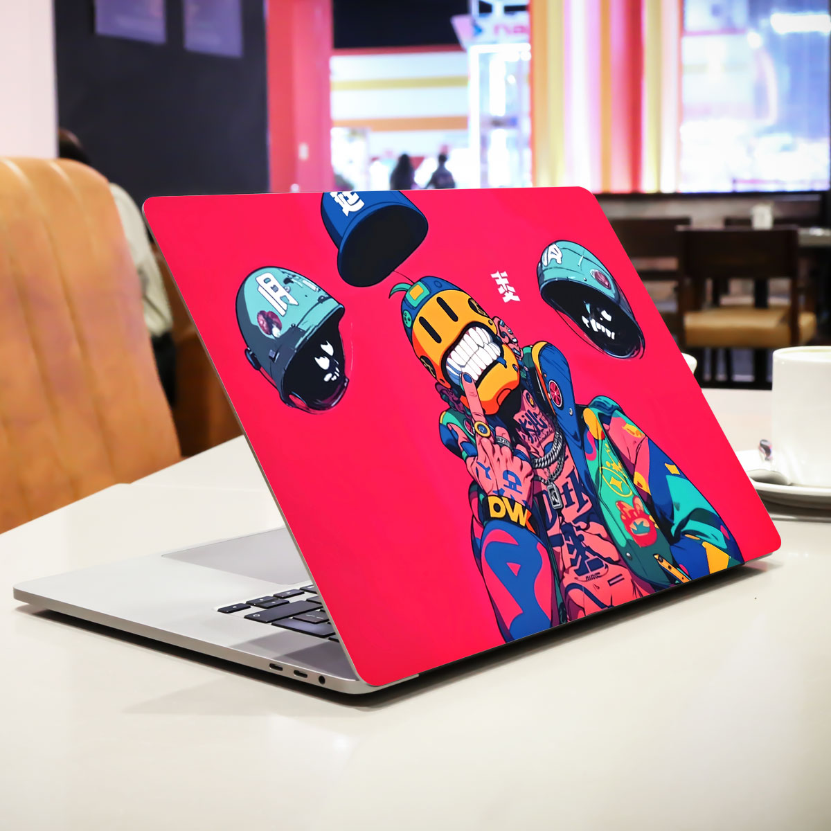 The Art of Futuristic Laptop Skin