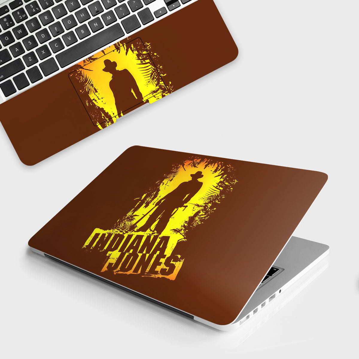 Indiana Jones Shadows Movies Laptop Skin