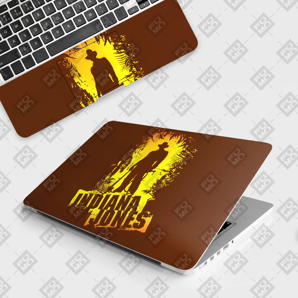 Indiana Jones Shadows Movies Laptop Skin
