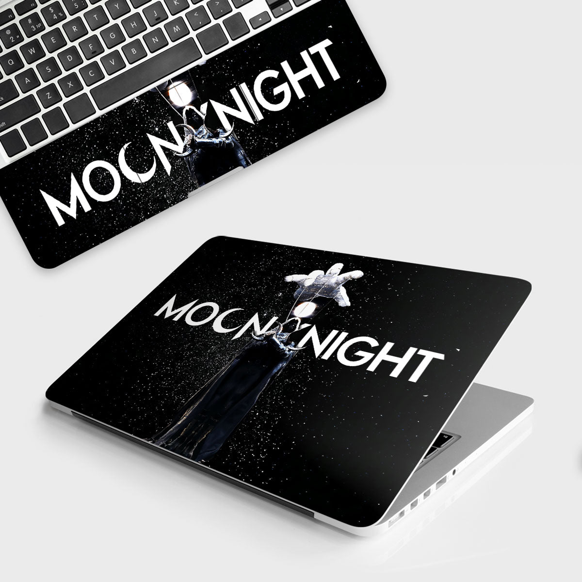 White Specter Moon Knight Movies Laptop Skin