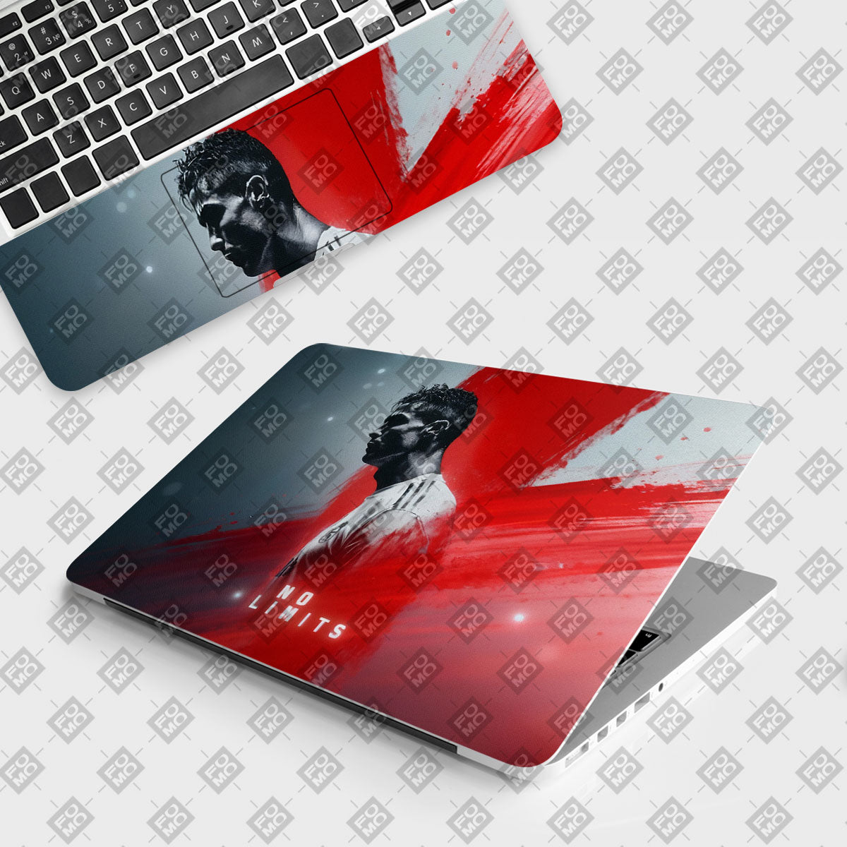 No Limits Ronaldo Spirit Sports Laptop Skin