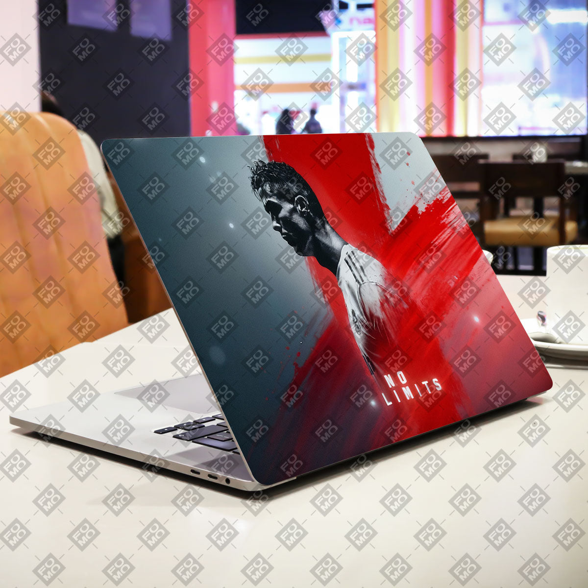 No Limits Ronaldo Spirit Sports Laptop Skin