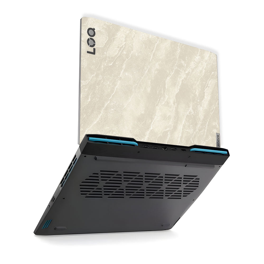 Textured Marble Lenovo LOQ 2023 15IRH8, 15APH8 Laptop Skin