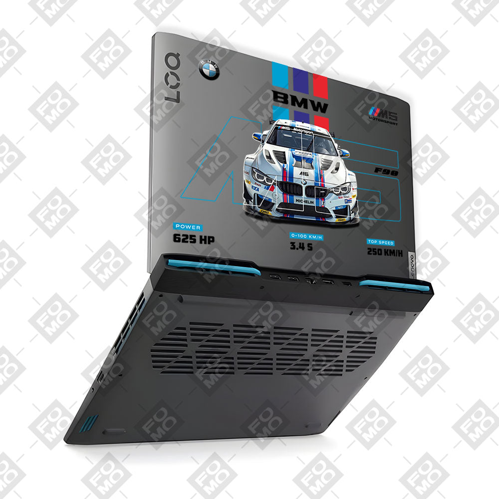 Transparent BMW M5 Lenovo LOQ 2023 15IRH8, 15APH8 Laptop Skin