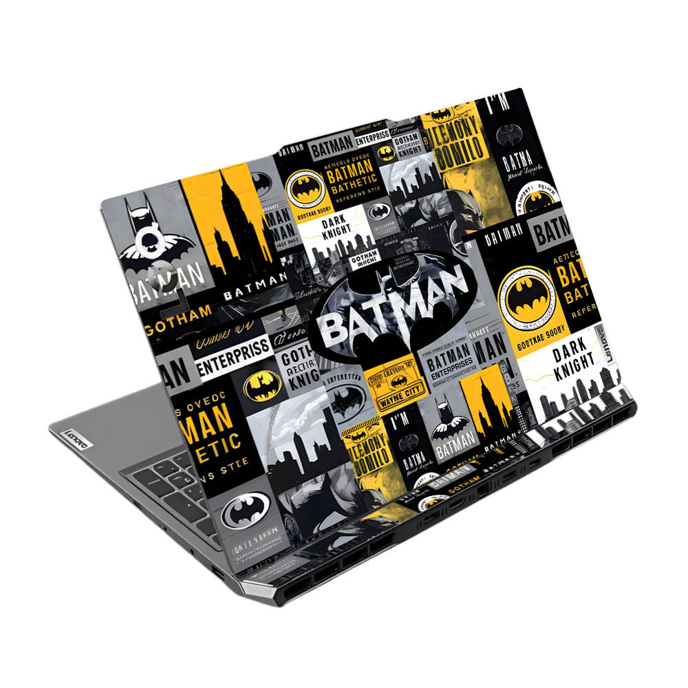 Batman Collage Lenovo LOQ 2024 Laptop Skin
