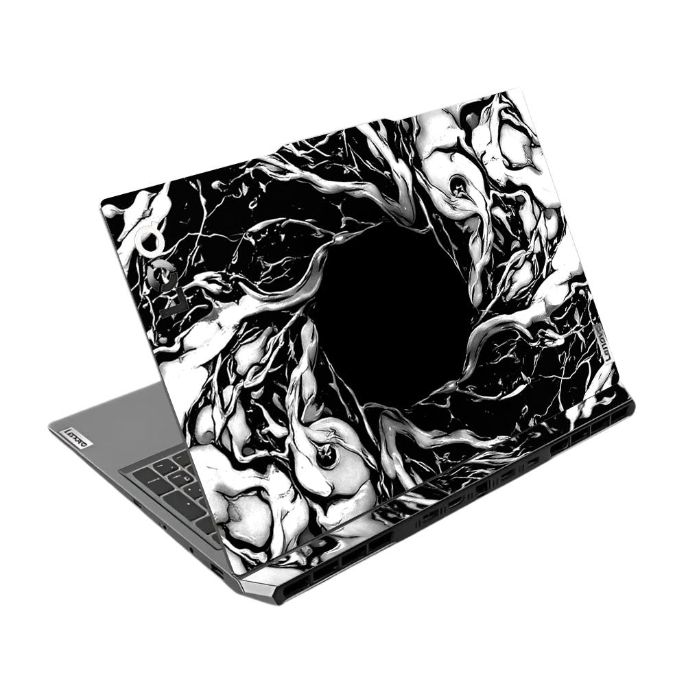 Spiderman Web Black Lenovo LOQ 2024 Laptop Skin