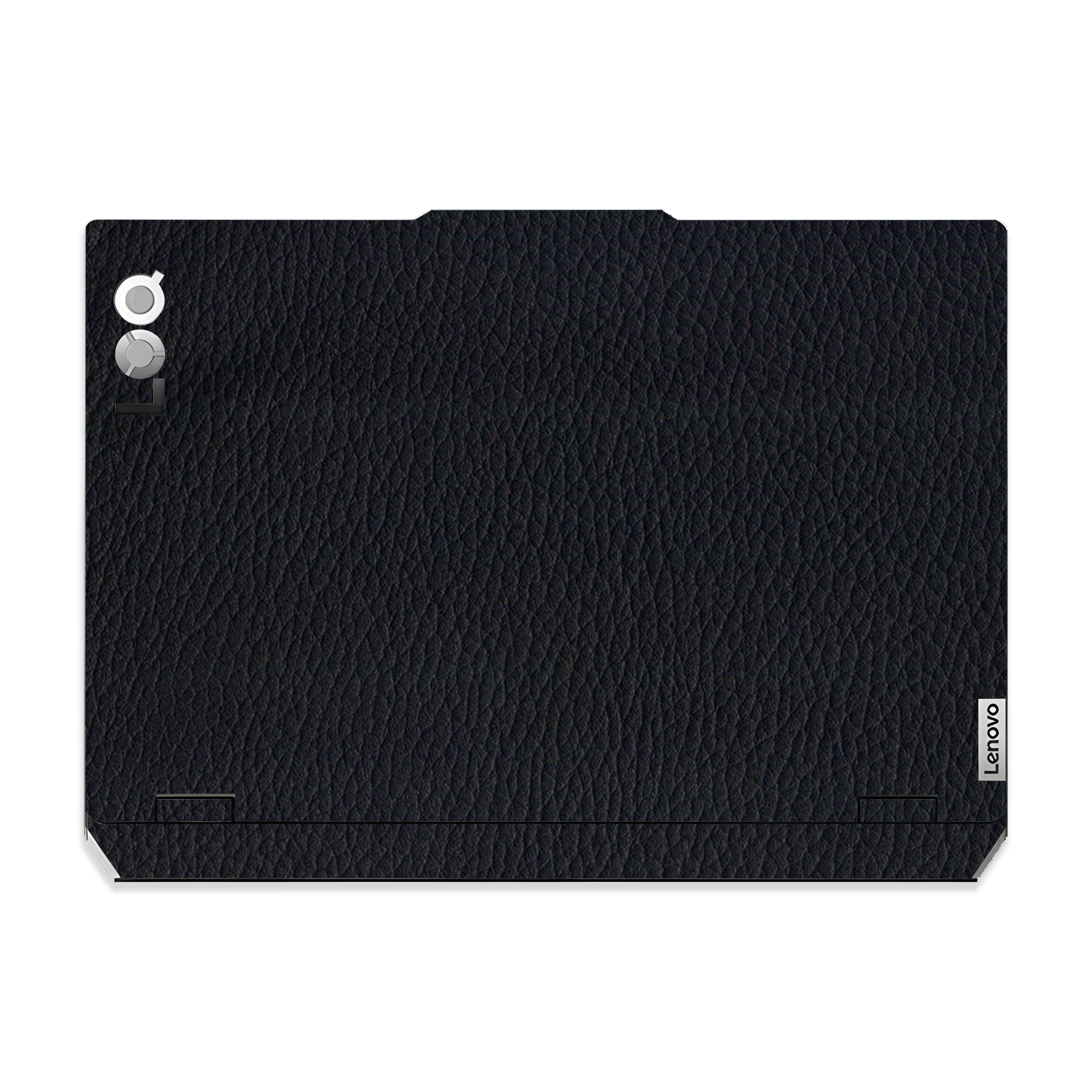 Textured Black Leather Lenovo LOQ 2024 Laptop Skin