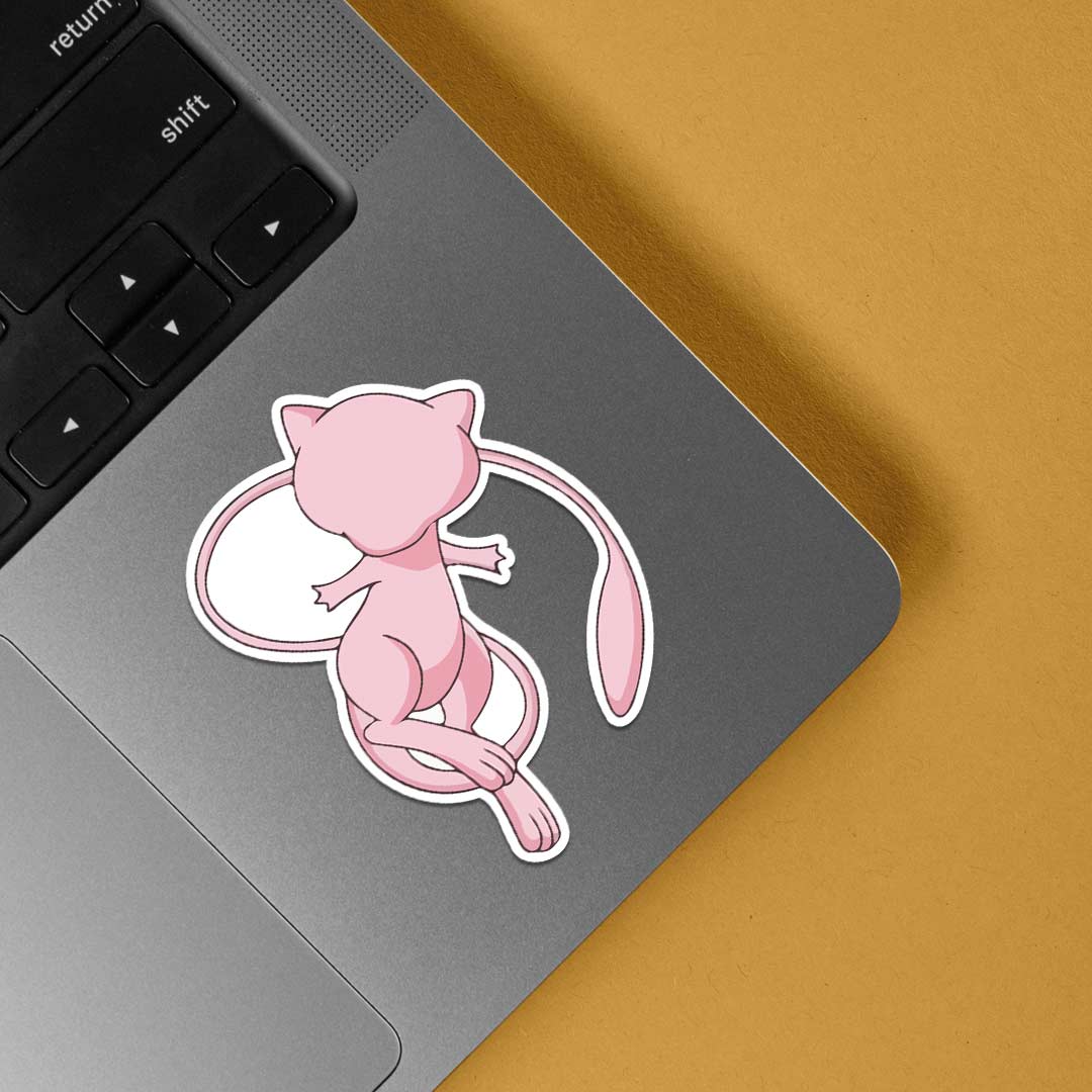 Mew Psychic Pokemon Anime Stickers