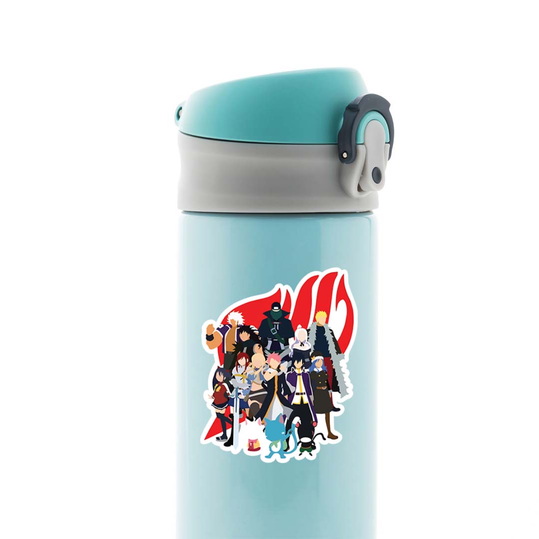 Fairy Tail Guild Silhouette Anime Stickers