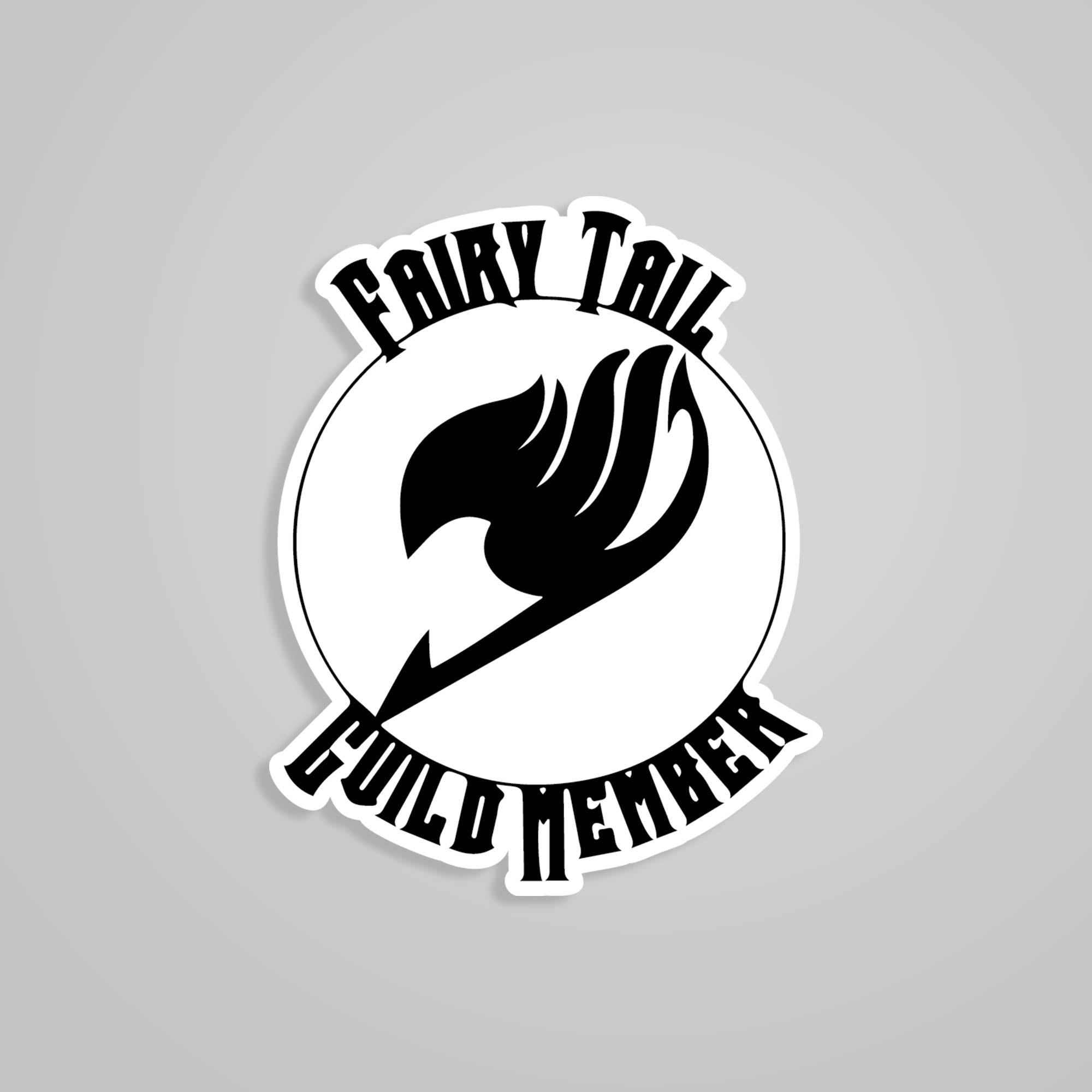 Fomo Store Stickers Anime Fairy Tail Guild Member Logo