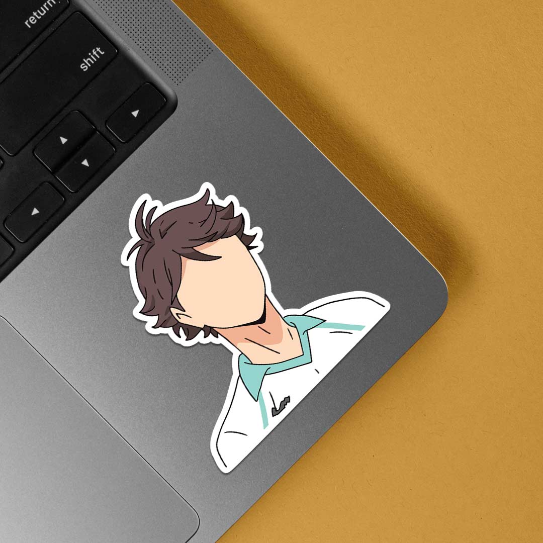 Oikawa Tooru Minimalist Anime Stickers