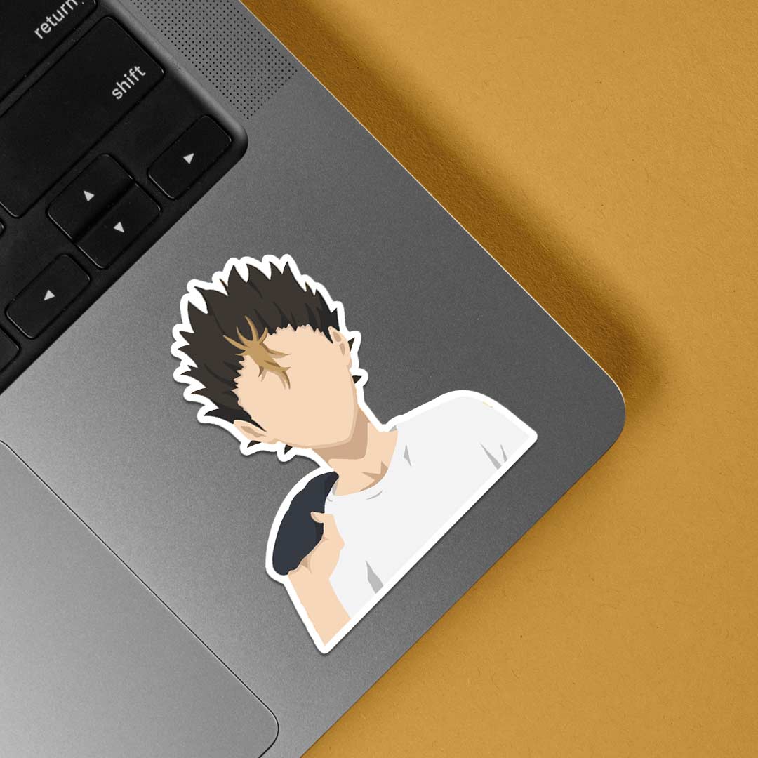 Nishinoya Casual Pose Anime Stickers