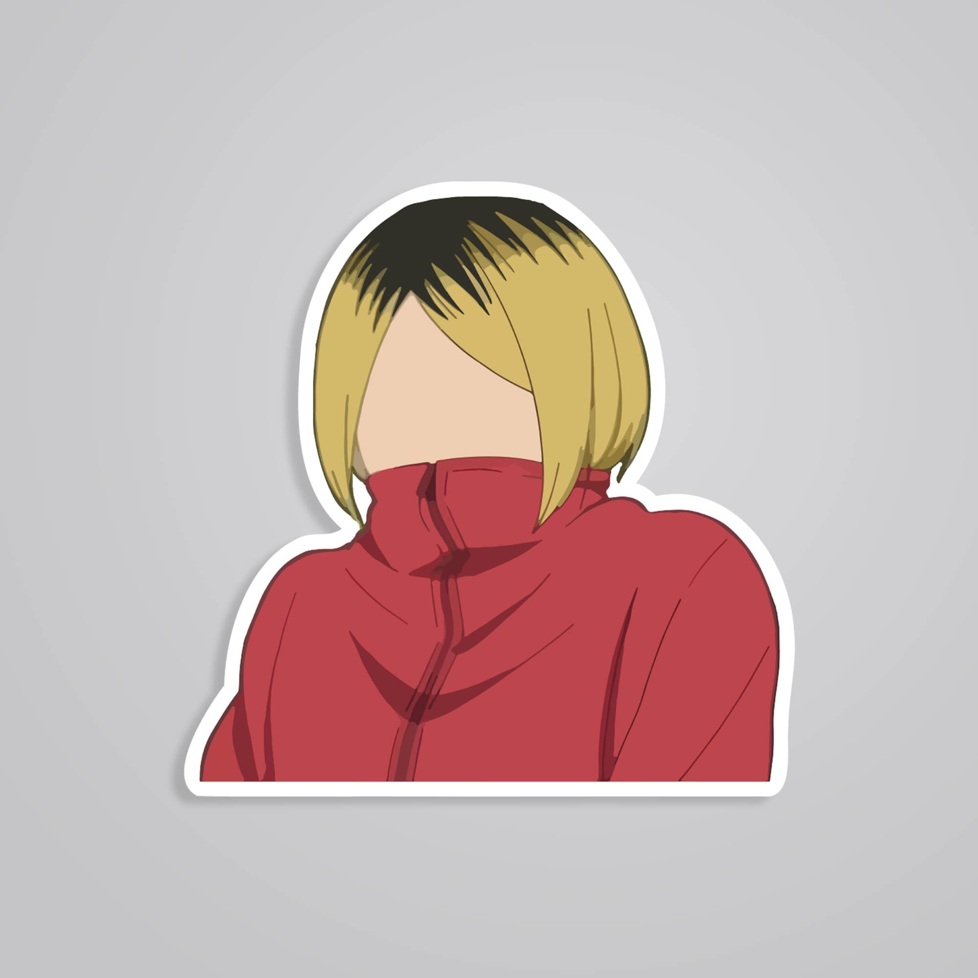 Fomo Store Stickers Anime Kenma Kozume in Red Jacket